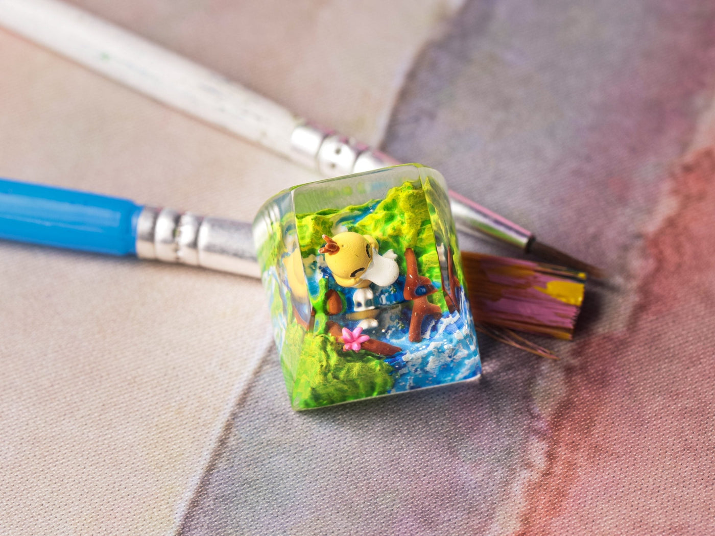 PSYDUCK POKEMON – ARTISAN KEYCAPS