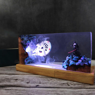 Darth Vader Space Ship Resin Lamp