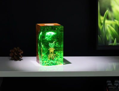 Korok Zelda Epoxy Resin Night Light