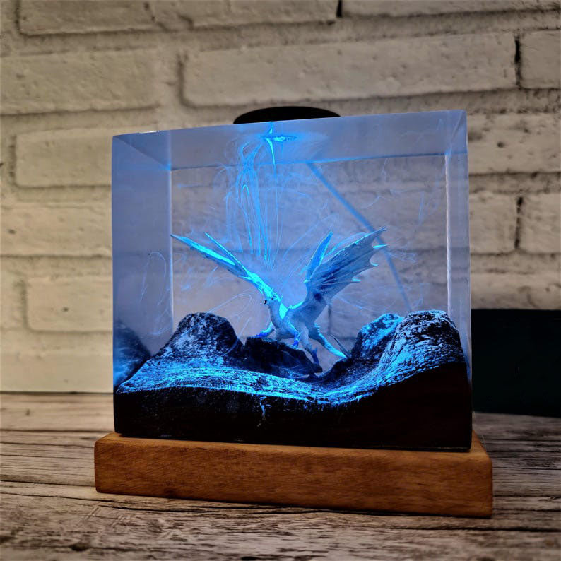 Ice Dragon lamp