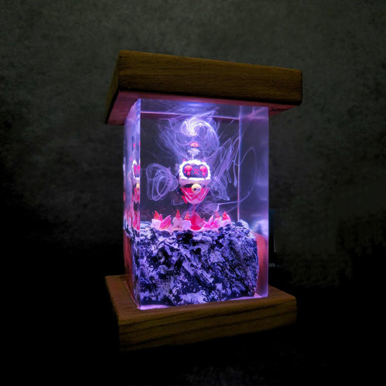 Cult of the lamb Epoxy Lamp