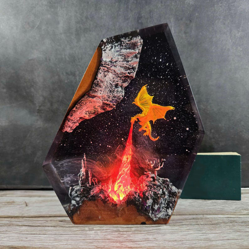 Fire Dragon Breath Night Light 2