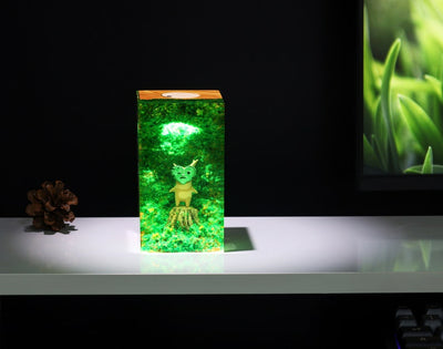 Korok Zelda Epoxy Resin Night Light