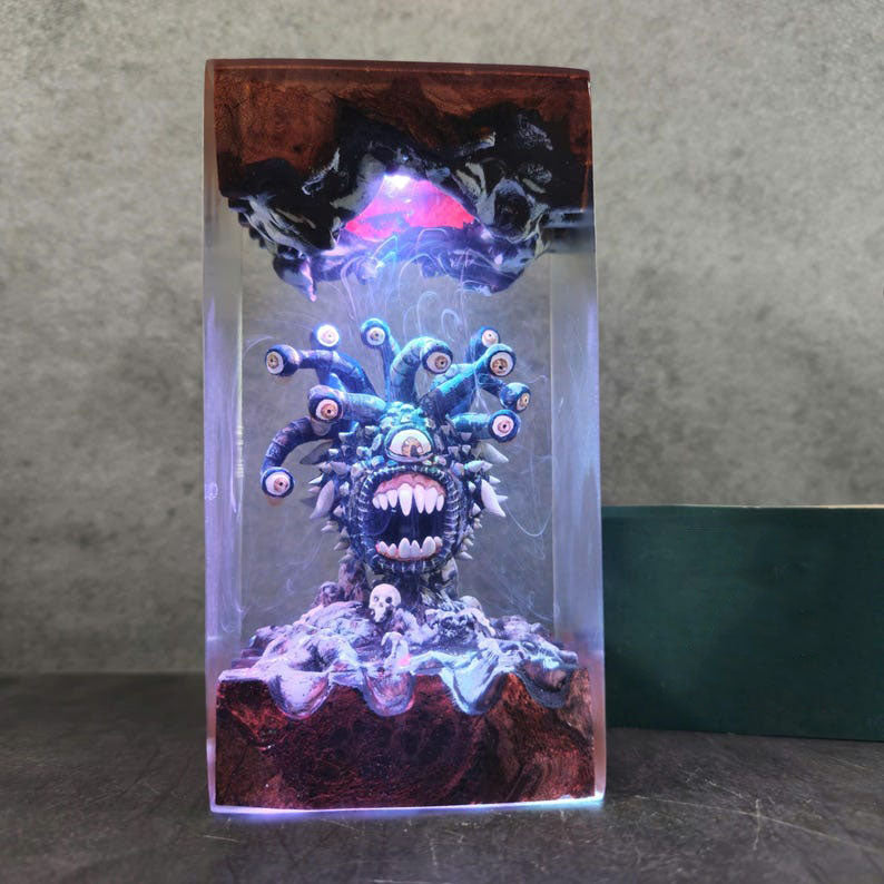 Diorama Behold DND Resin Lamp