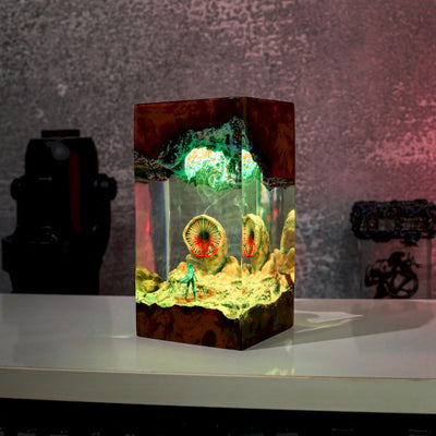 Sandworm Dune Epoxy Night Lamp