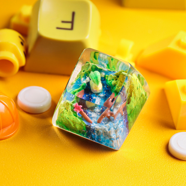 CHIKORITA POKEMON – ARTISAN KEYCAP