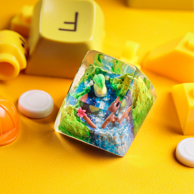 CHIKORITA POKEMON – ARTISAN KEYCAP