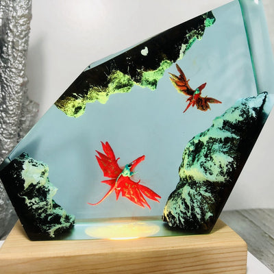 Dragon Avatar 2 Resin Lamp