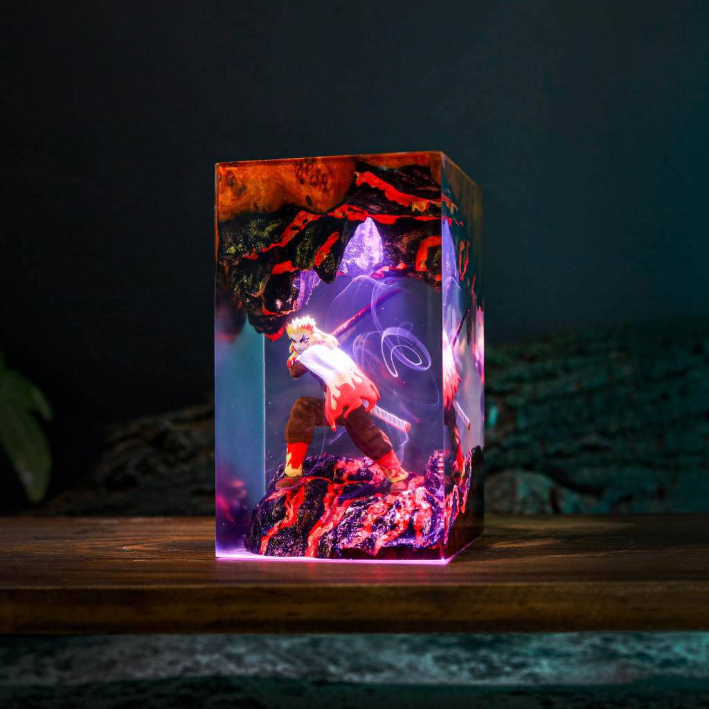 Demon Slayer Shinjuro Rengoku Lamp