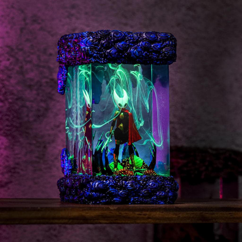 The Hornet Hollow Knight Resin Lamp