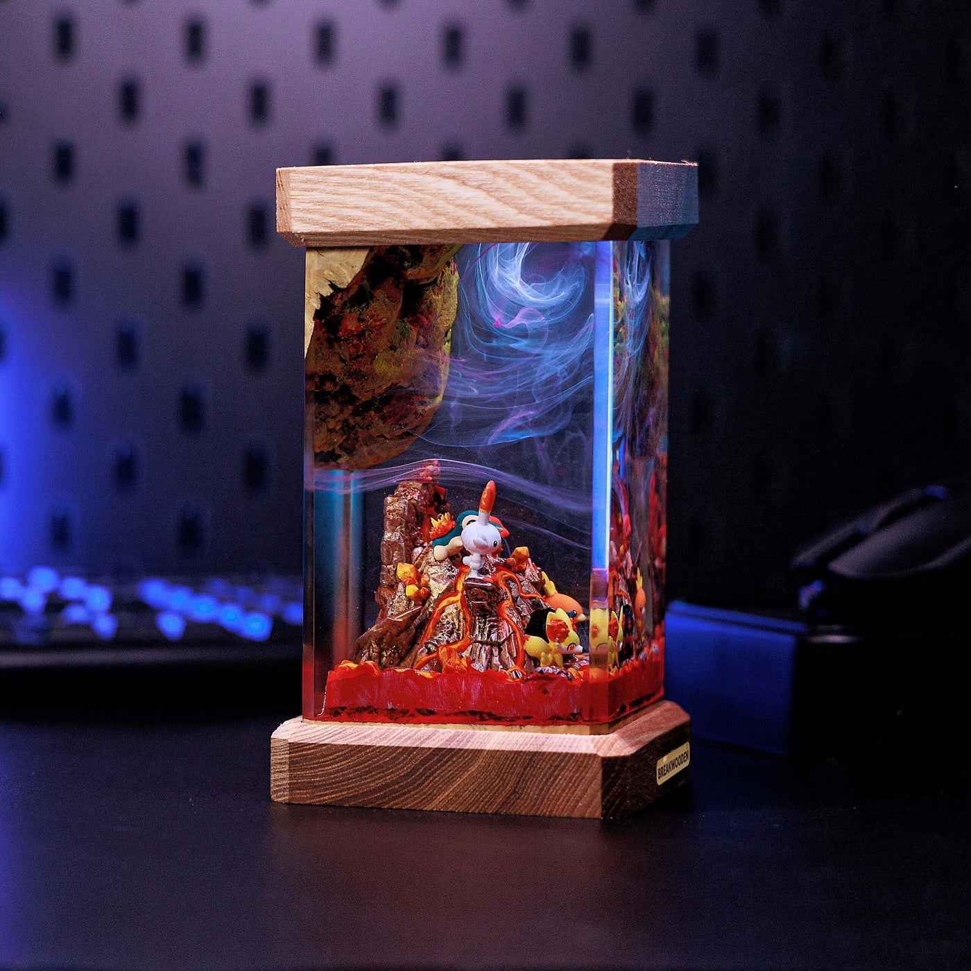 Cute Pokemon World Resin Lamp