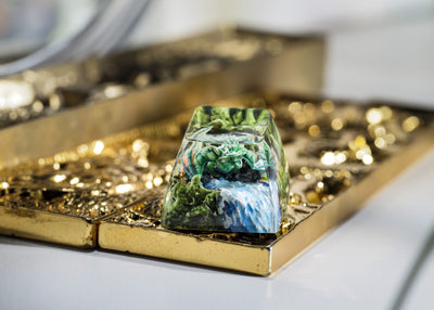 GREEN DRAGON ARTISAN KEYCAPS