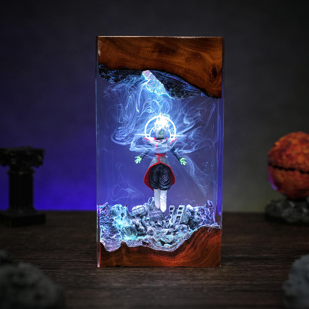 Fused Zamasu Dragon Ball Epoxy Night Lamp