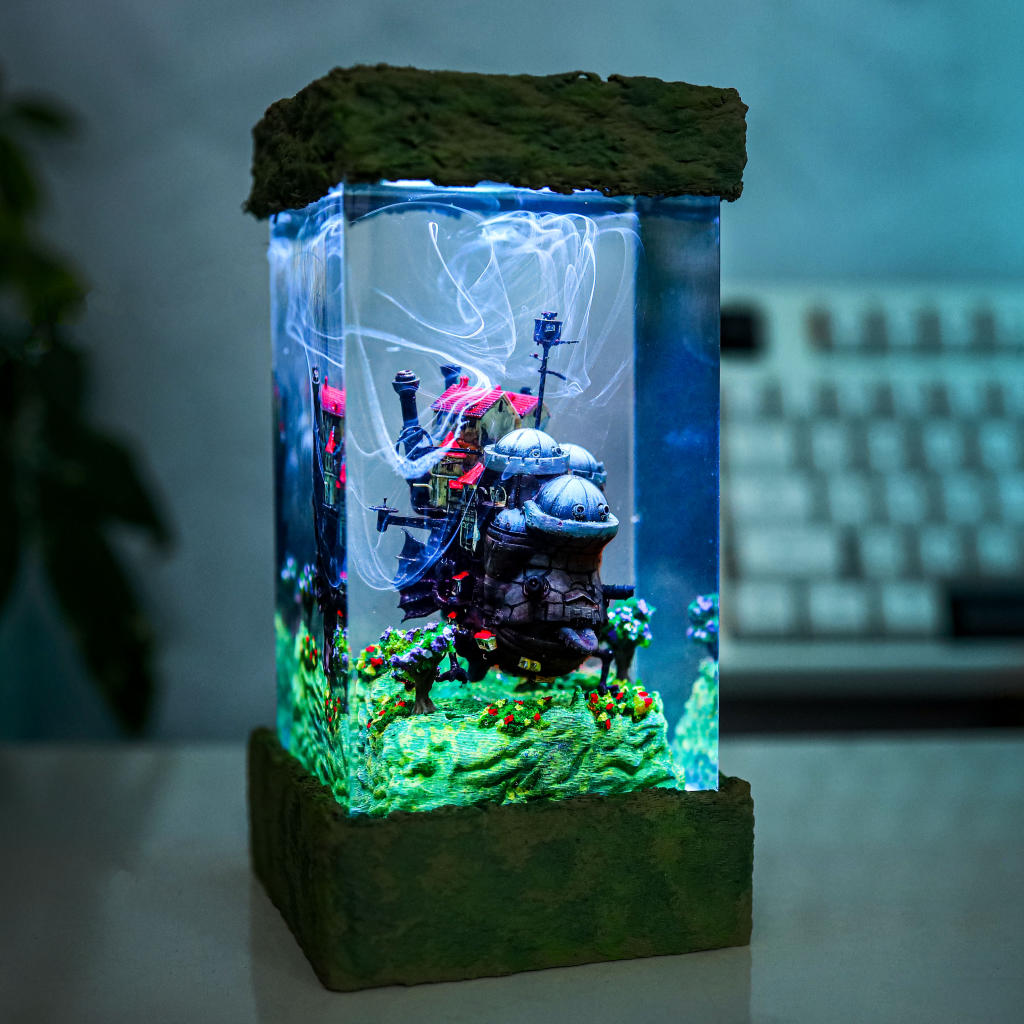 Howl's Moving Castle Night Light