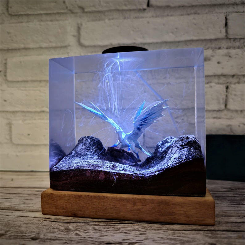 Ice Dragon lamp