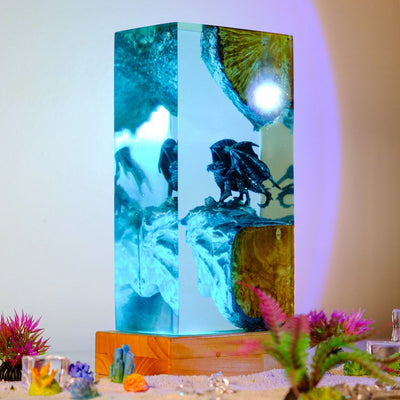 Dragon Resin Lamp