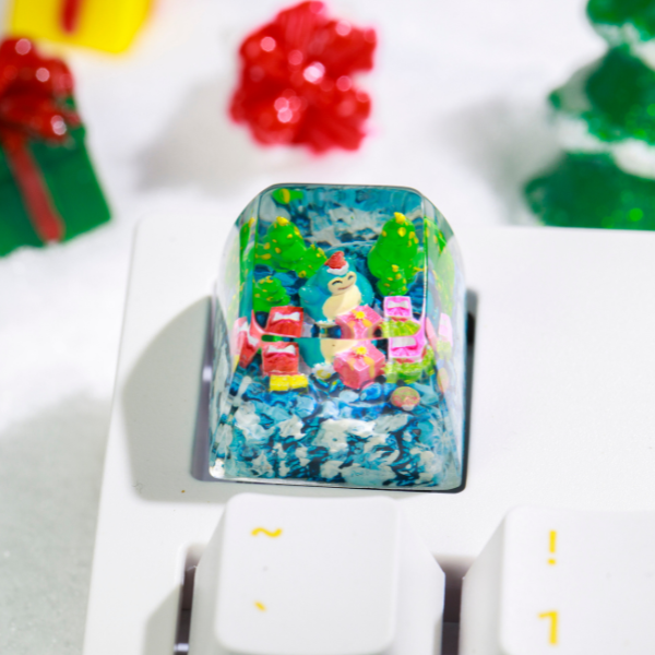 SNORLAX CHRISTMAS – ARTISAN KEYCAP