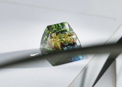 YELLOW GREEN DRAGON – ARTISAN KEYCAPS