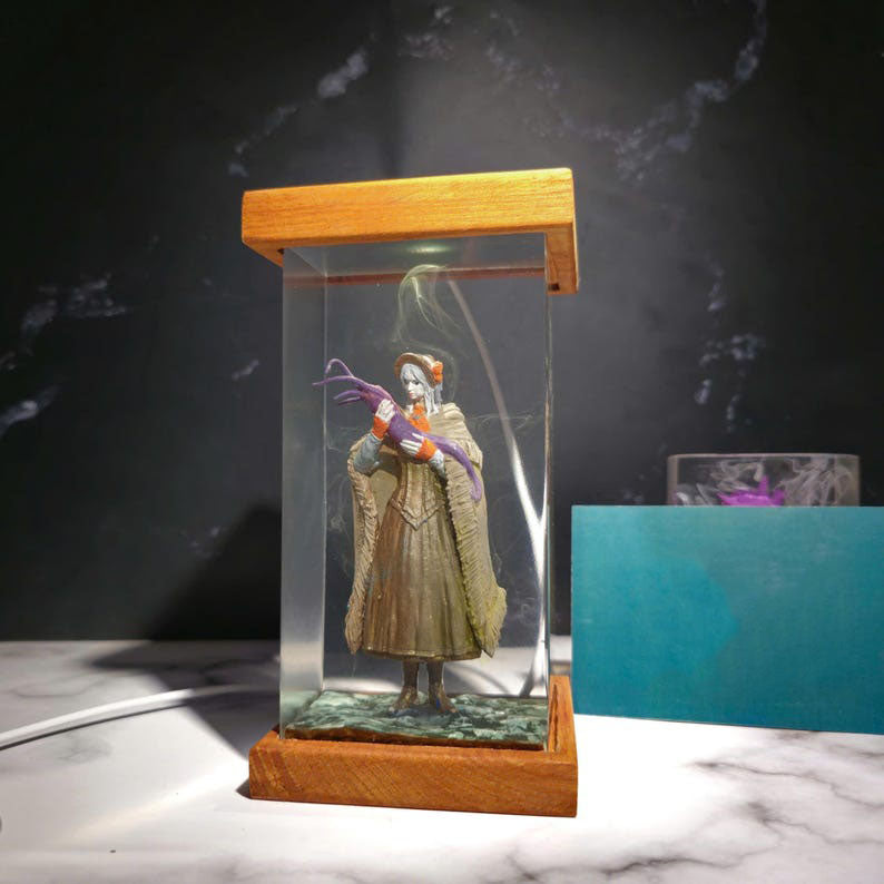 The Doll - Bloodborne Statue Resin Lamp