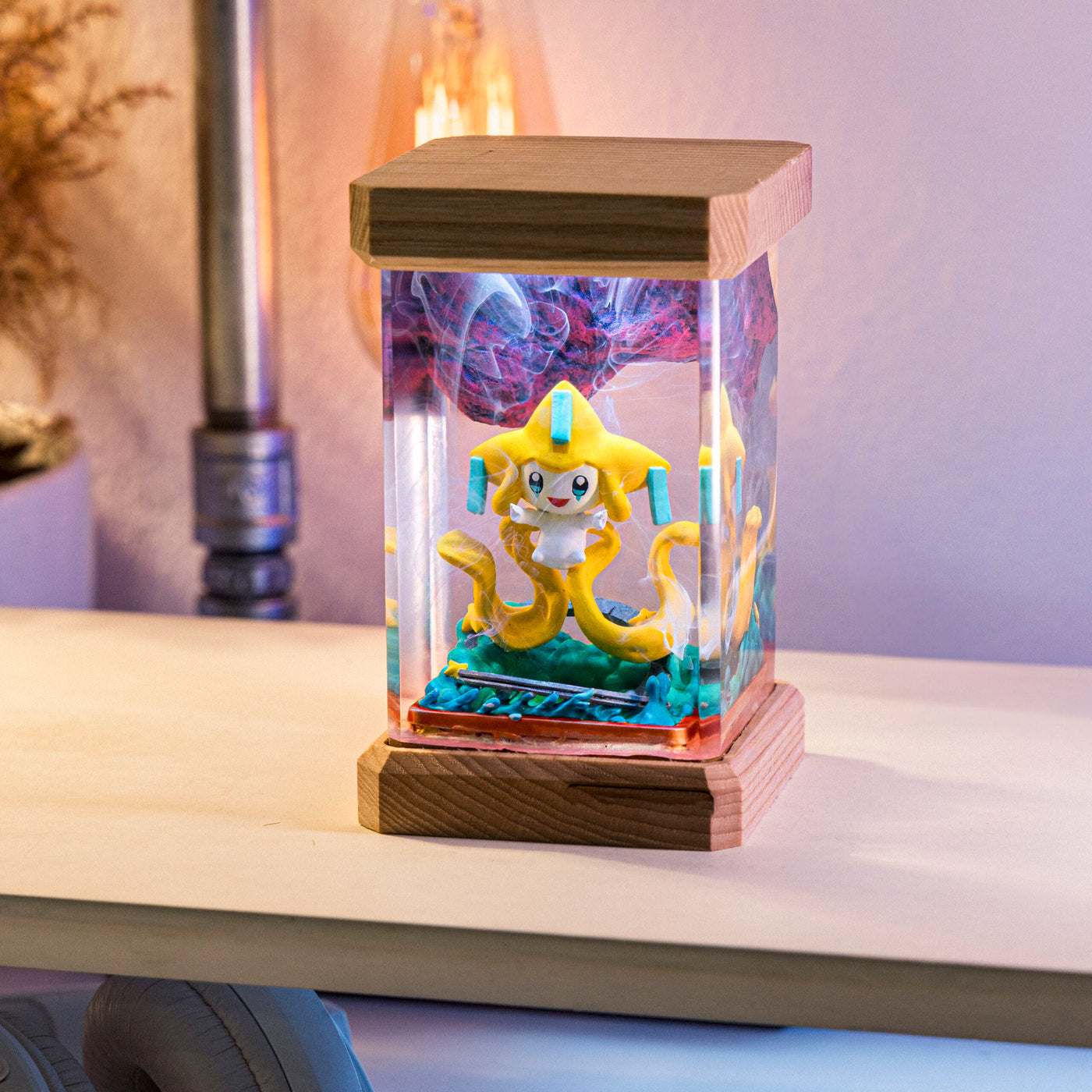 Jirachi POKEMON Resin Lamp