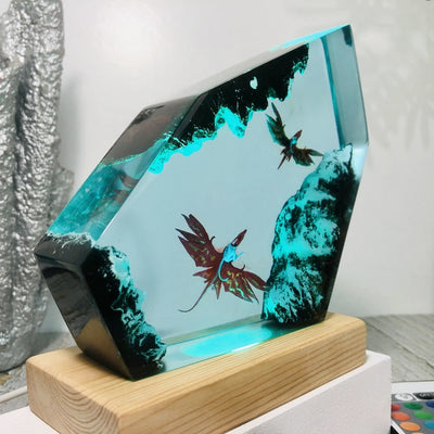 Dragon Avatar 2 Resin Lamp