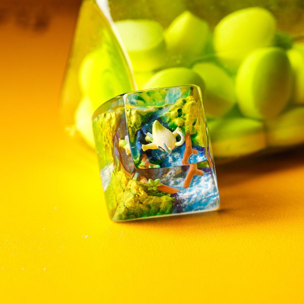 CELEBI POKEMON – ARTISAN KEYCAP