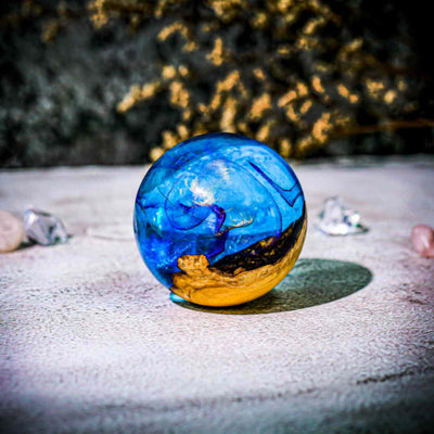 Galaxy Resin Epoxy Paperweight