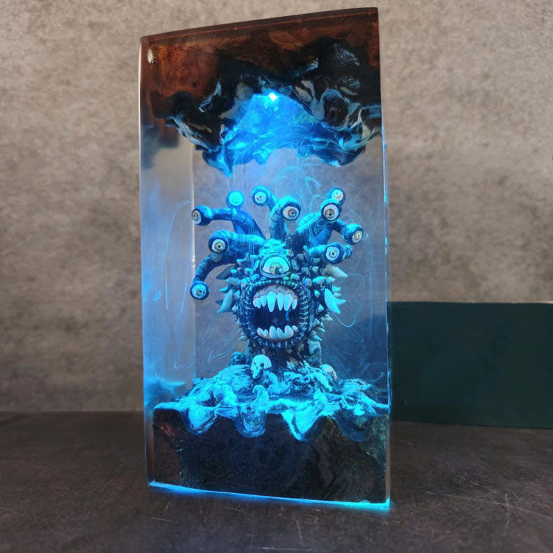 Diorama Behold DND Resin Lamp