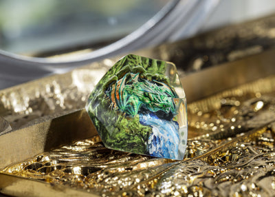 GREEN DRAGON ARTISAN KEYCAPS