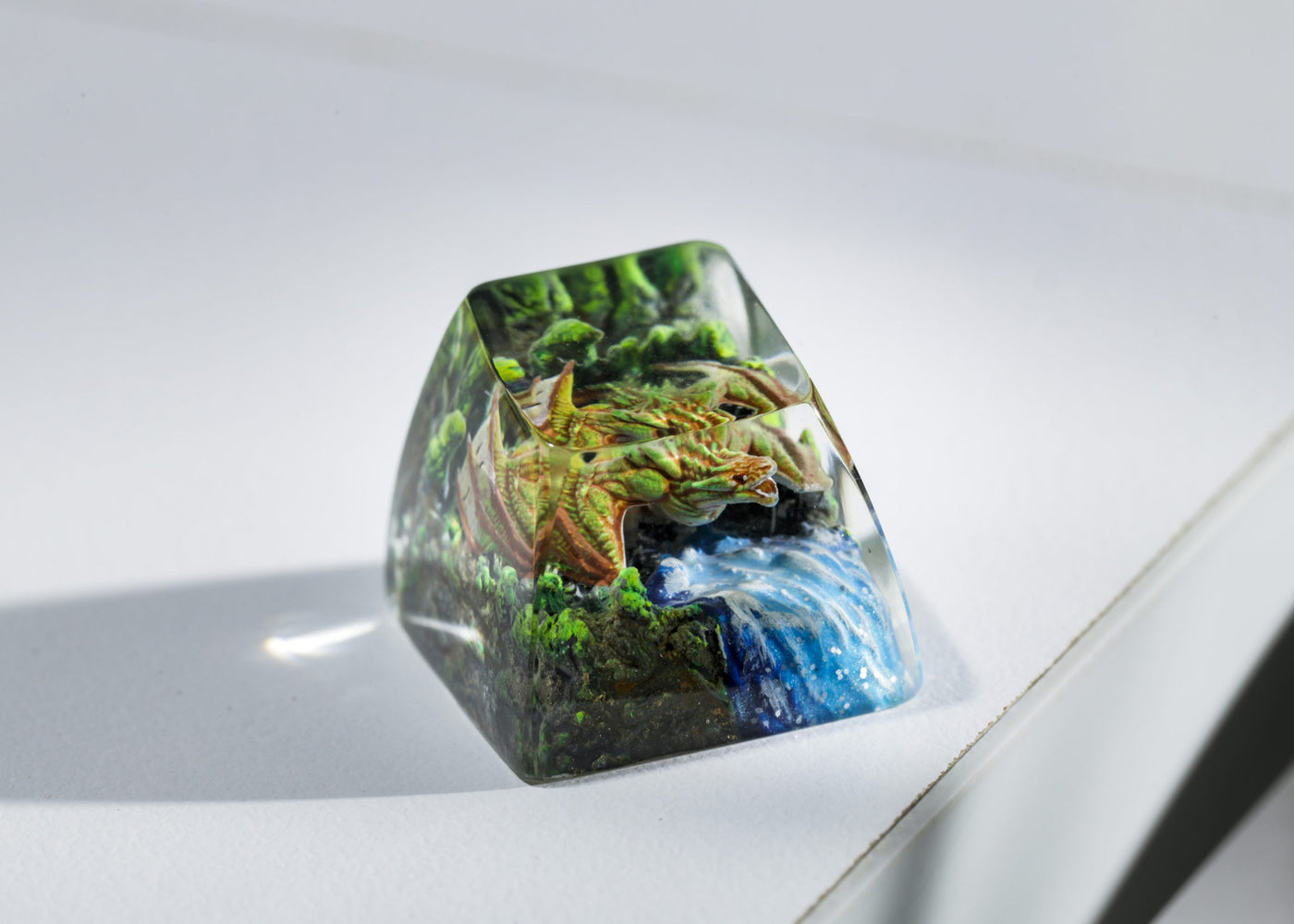 YELLOW GREEN DRAGON – ARTISAN KEYCAPS