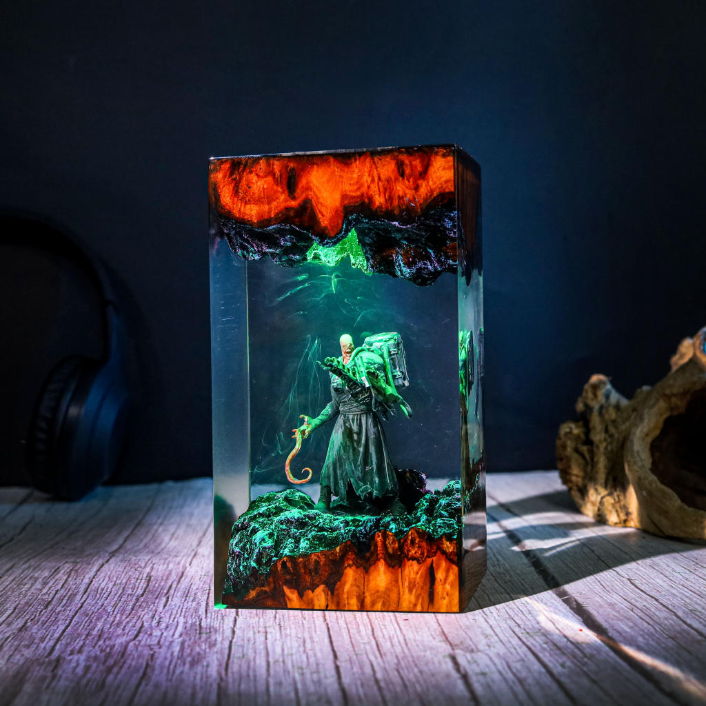 Nemesis from Resident Evil Resin Lamp