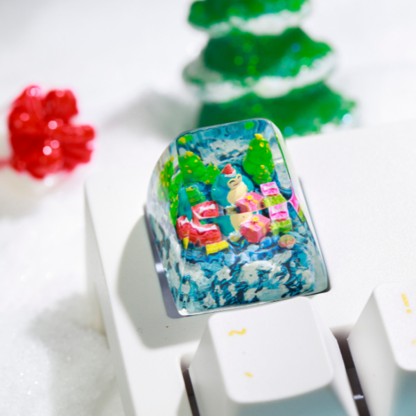 SNORLAX CHRISTMAS – ARTISAN KEYCAP