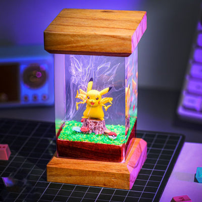 Pikachu Pokemon Resin Lamp Ver 2