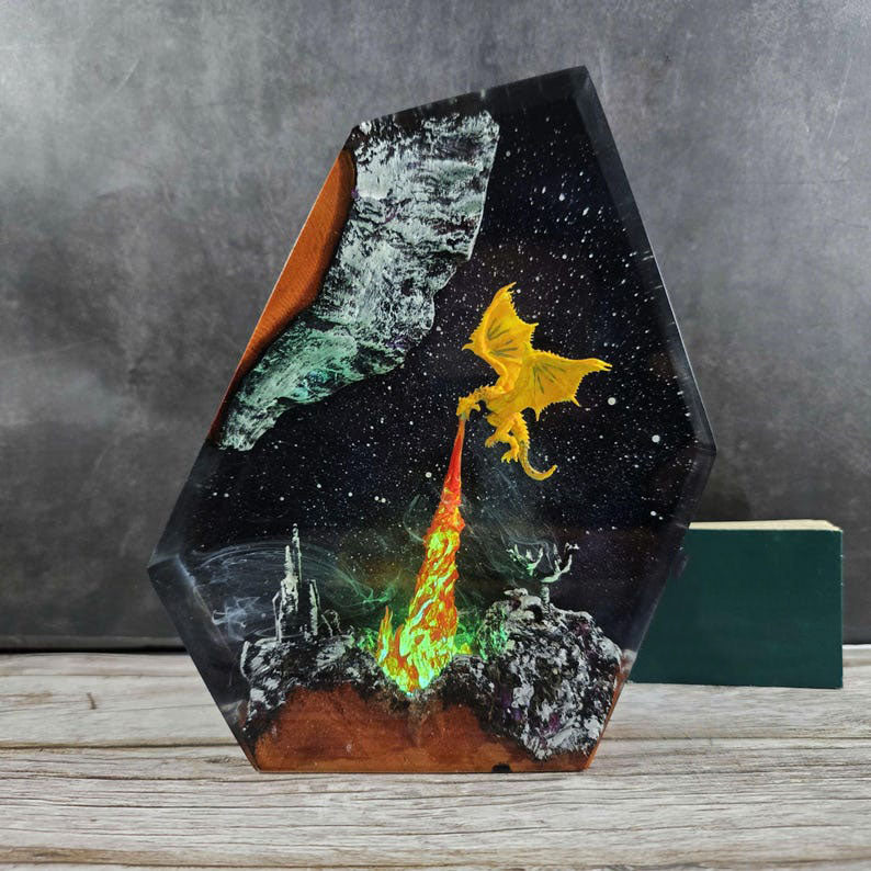 Fire Dragon Breath Night Light 2