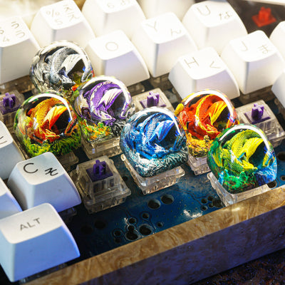 Sleeping Dragon Custom Keycaps – Artisan Keycap