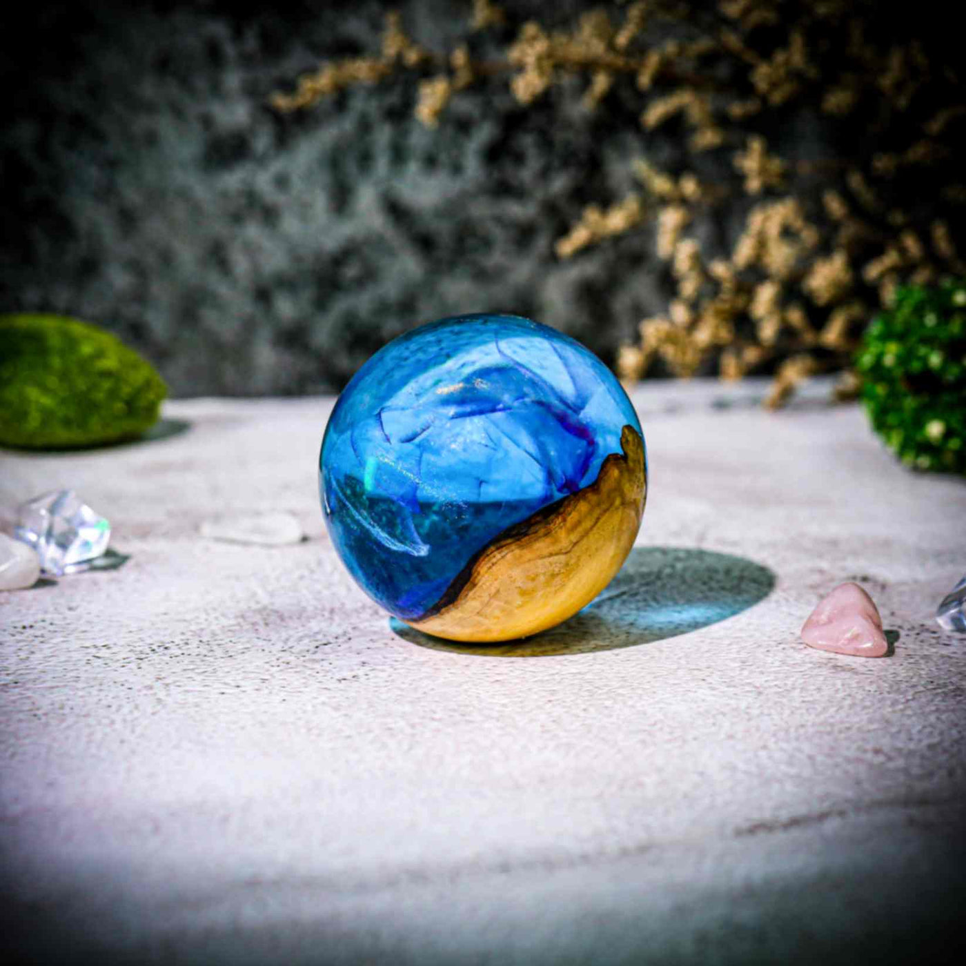 Galaxy Resin Epoxy Paperweight