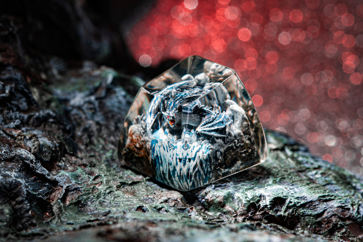 Fire Dragon Custom Keycaps