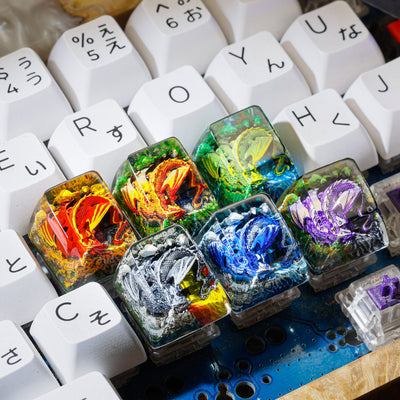 Sleeping Dragon Custom Keycaps – Artisan Keycap