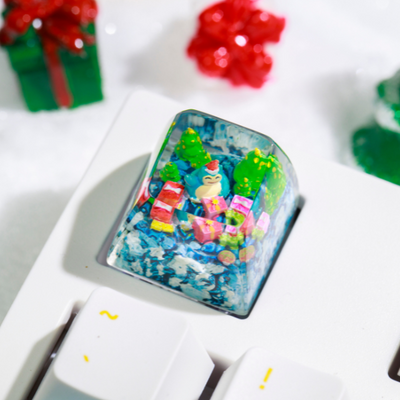 SNORLAX CHRISTMAS – ARTISAN KEYCAP