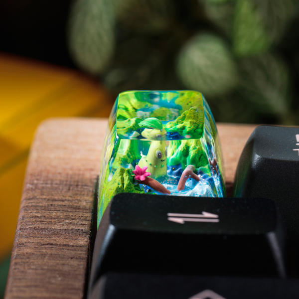 CHIKORITA POKEMON – ARTISAN KEYCAP