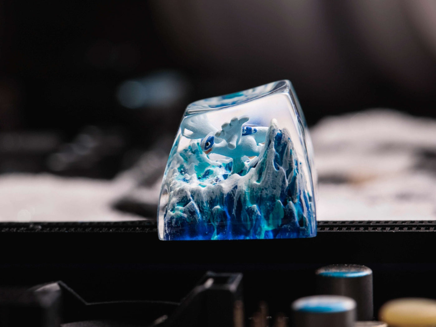 LUGIA POKEMON – ARTISAN KEYCAP