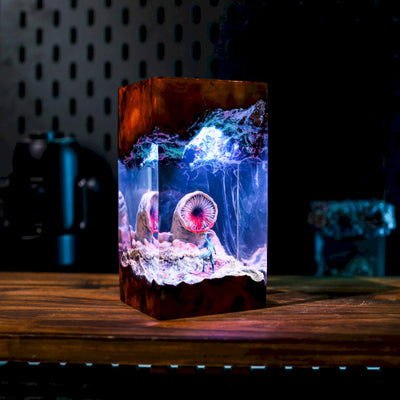 Sandworm Dune Epoxy Night Lamp