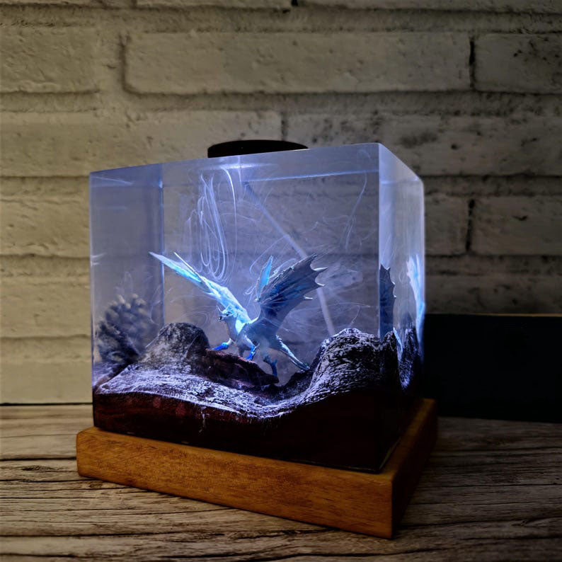 Ice Dragon lamp