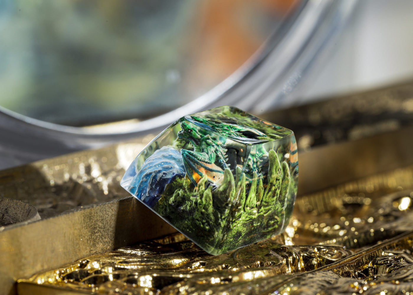 GREEN DRAGON ARTISAN KEYCAPS