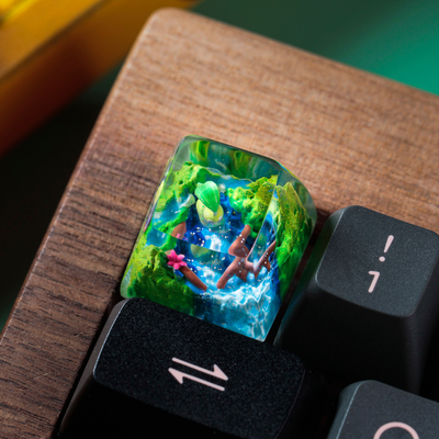 CHIKORITA POKEMON – ARTISAN KEYCAP