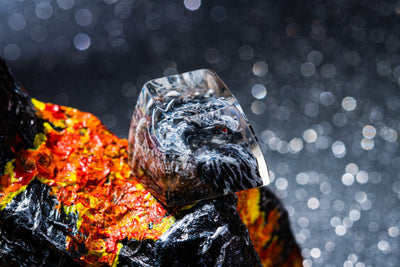 Fire Dragon Custom Keycaps