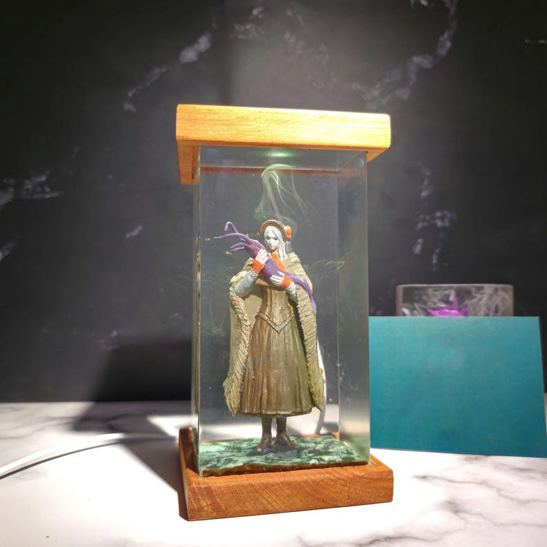 The Doll - Bloodborne Statue Resin Lamp