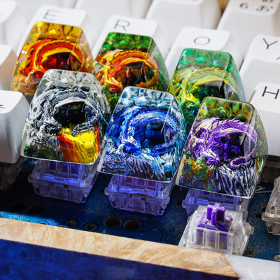 Sleeping Dragon Custom Keycaps – Artisan Keycap