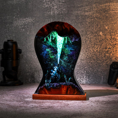 Godzilla Headphone Stand Night Lamp