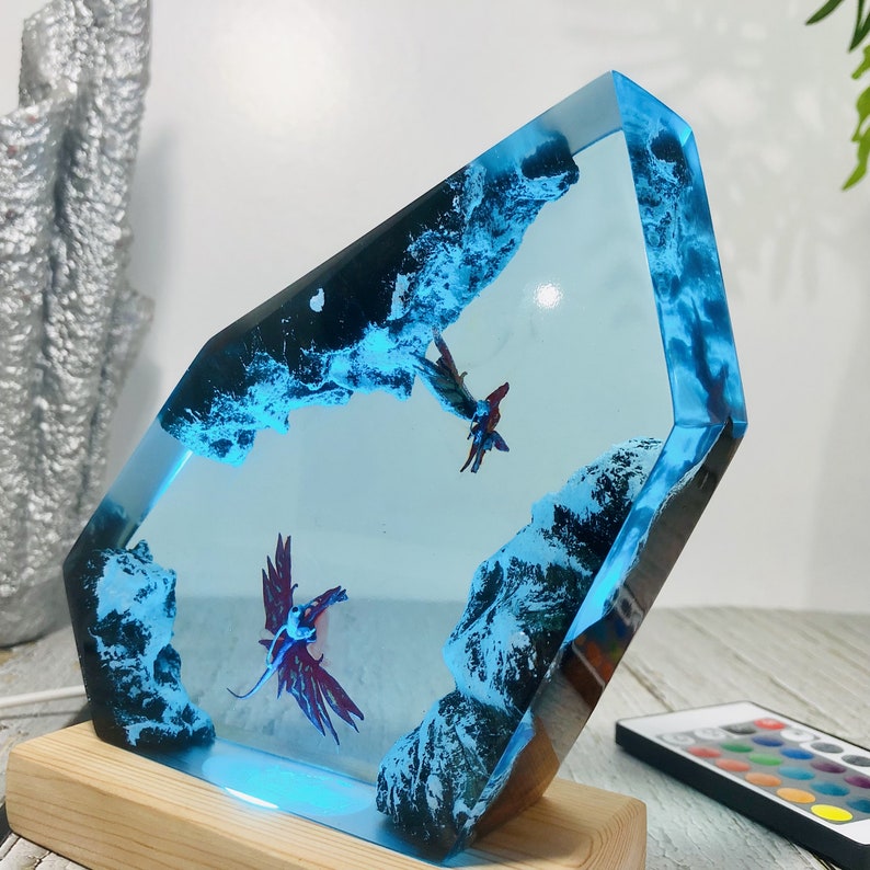 Dragon Avatar 2 Resin Lamp